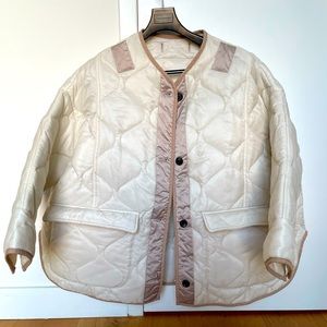 The Frankie Shop Quilted padded ripstop jacket